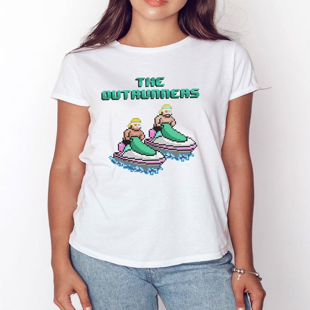 The Outrunners Runnin’ Wild Pixel Art Shirt Hoodie