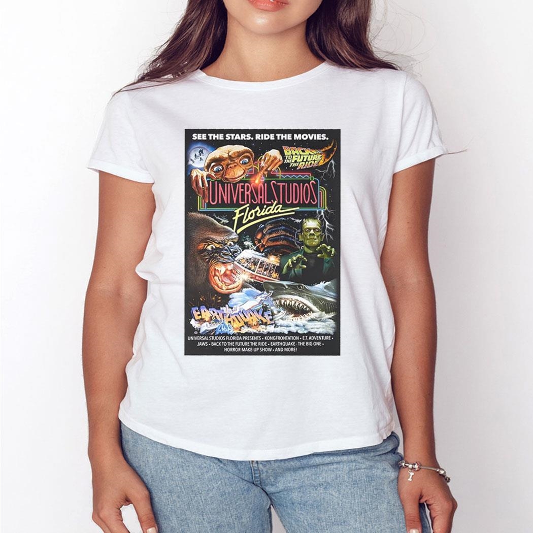 Universal Studios Retro Marquee Shirt Ladies Tee
