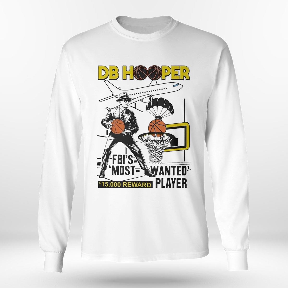 Db Hooper Fbi’s ‘most Wanted’ Player T-shirt Hoodie