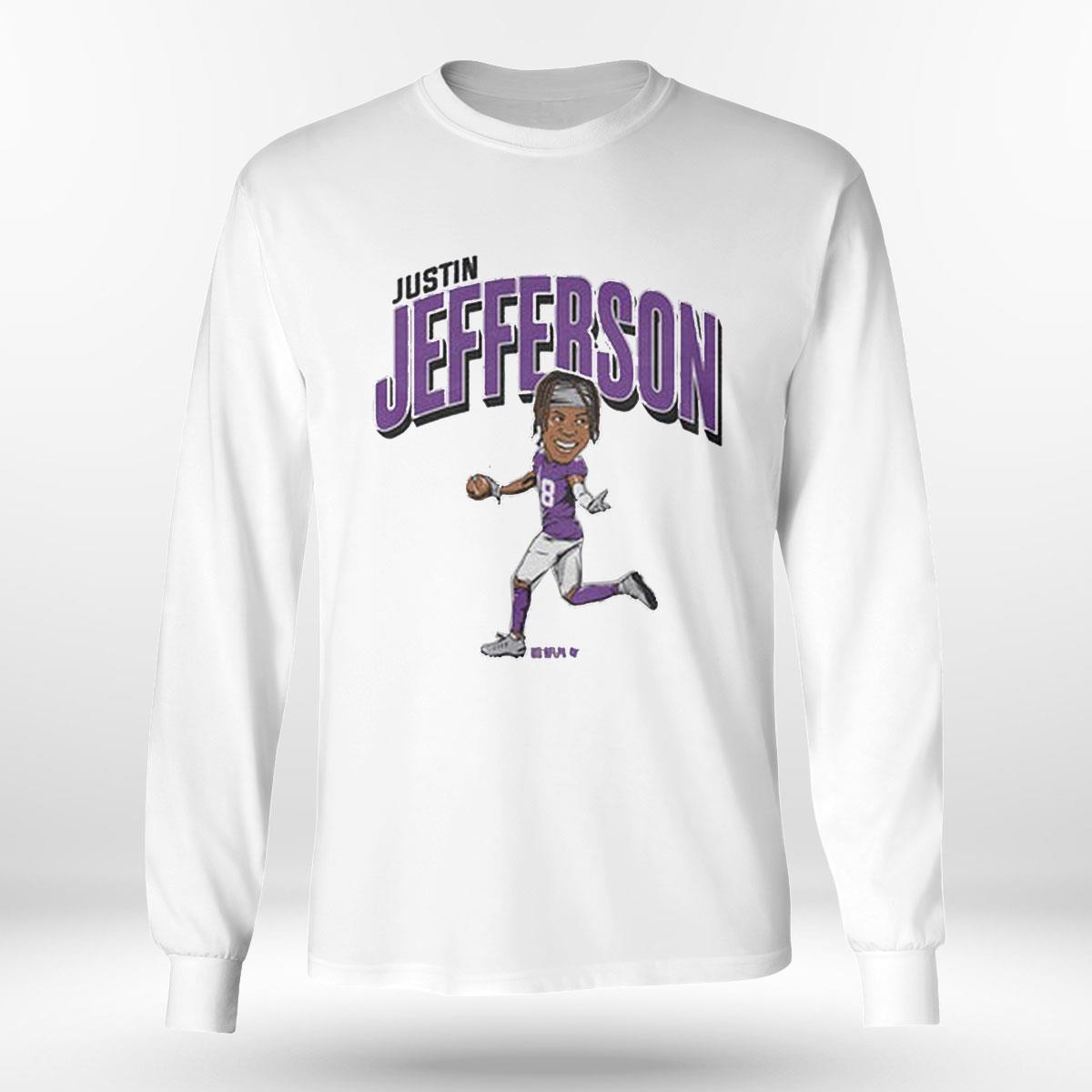 Justin Jefferson Caricature Minnesota Shirt Hoodie