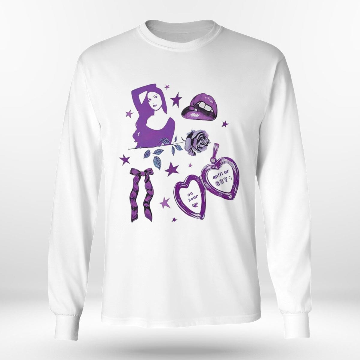 Olivia Rodrigo Spill Ur Guts On Tour Shirt Hoodie