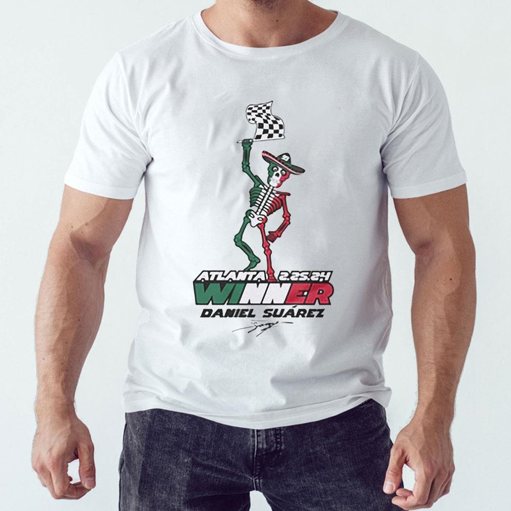 Atlanta Winner Daniel Suarez T-shirt Hoodie Atlanta Winner Daniel Suarez T-shirt Hoodie