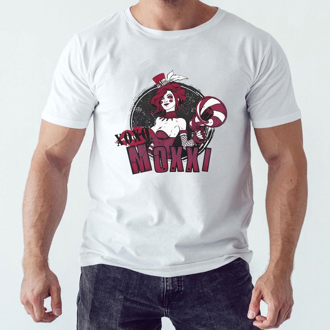 Borderlands 3 Xoxo Moxxi T-shirt Ladies Tee Borderlands 3 Xoxo Moxxi T-shirt Ladies Tee