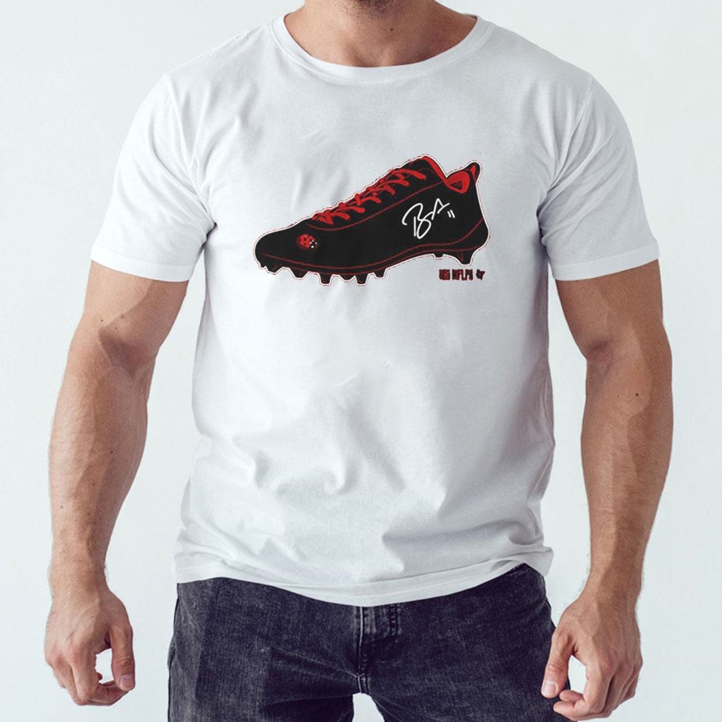 Brandon Aiyuk Ladybug Shoe Shirt Hoodie