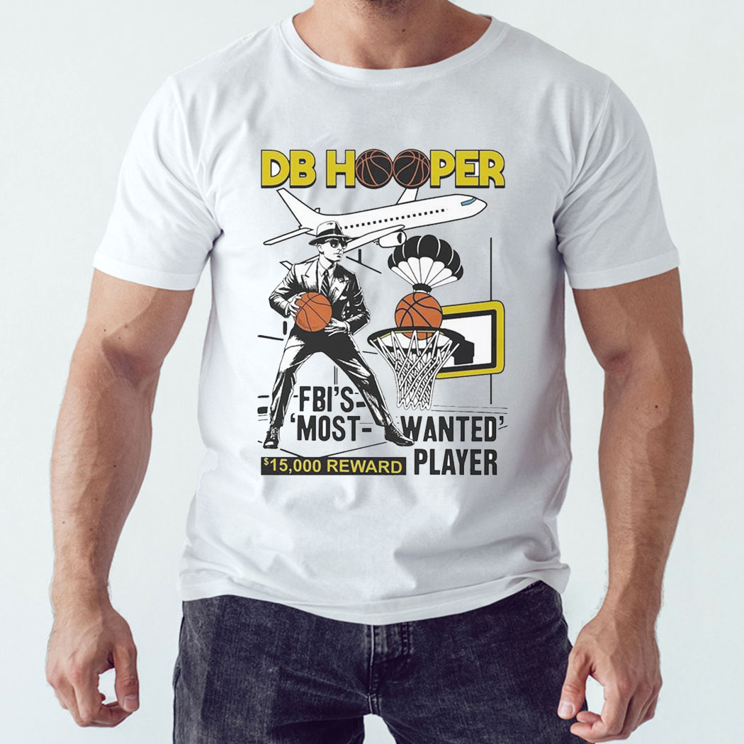 Db Hooper Fbi’s ‘most Wanted’ Player T-shirt Hoodie