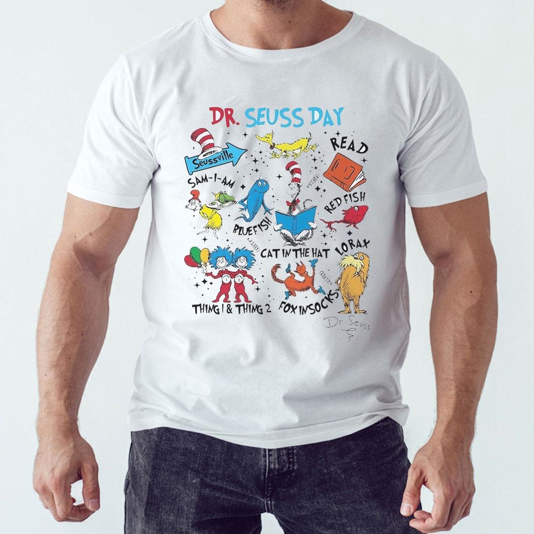 Dr Susse Characters Shirt Read Across America Day Sweatshirt