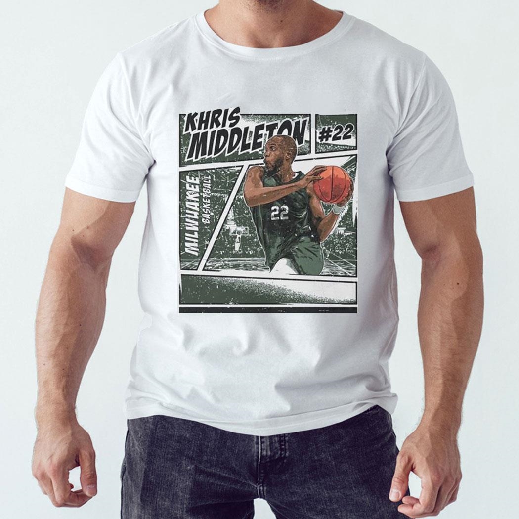 Khris Middleton Milwaukee Comic Basketball Shirt Hoodie
