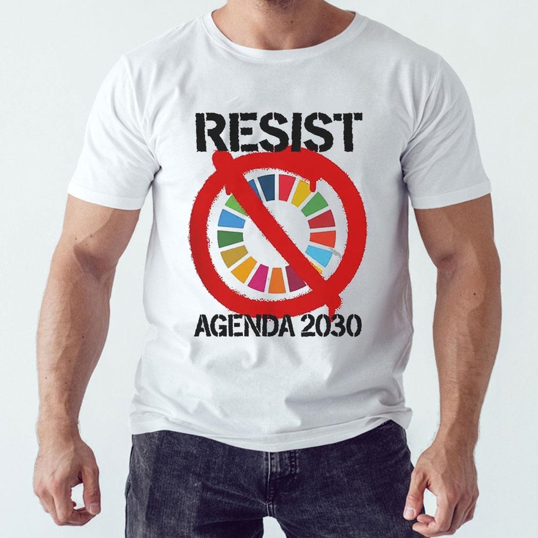 Resist Agenda 2030 T-shirt Hoodie