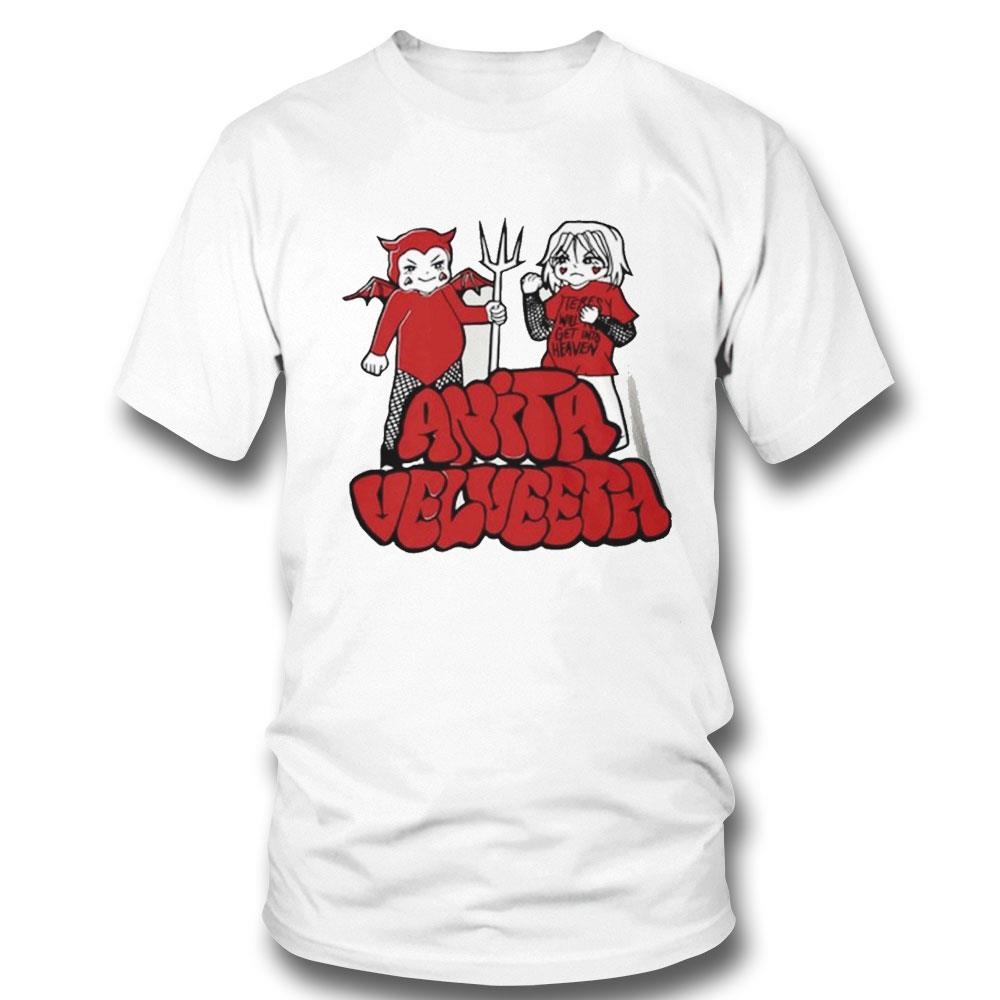Anita Velveeta Devil Re-match Tour Shirt Ladies Tee Hoodie