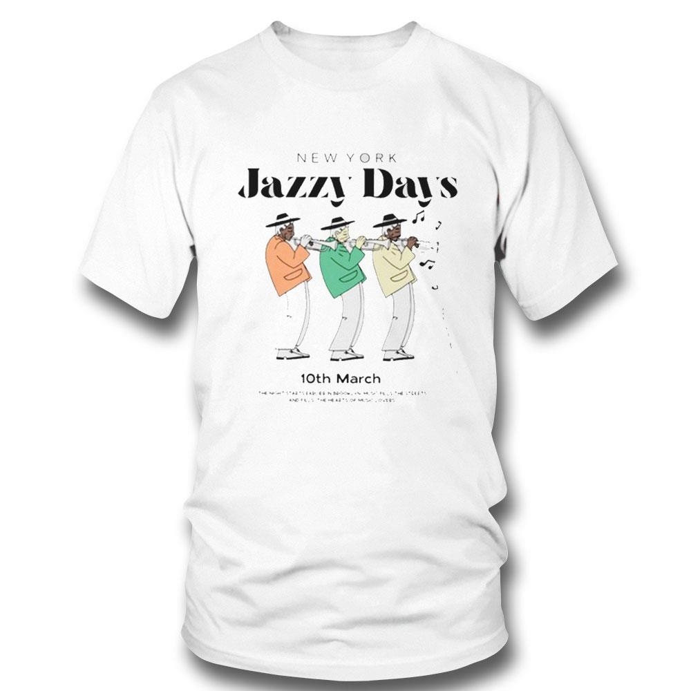 Demilade New York Jazzy Days Shirt Ladies Tee Hoodie