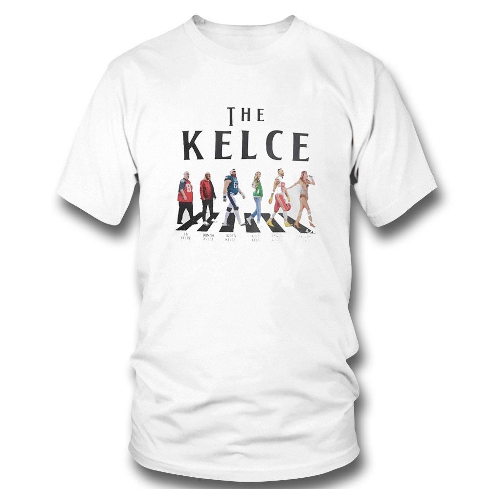 The Kelce Family Abbey Road Shirt Ladies Tee Hoodie