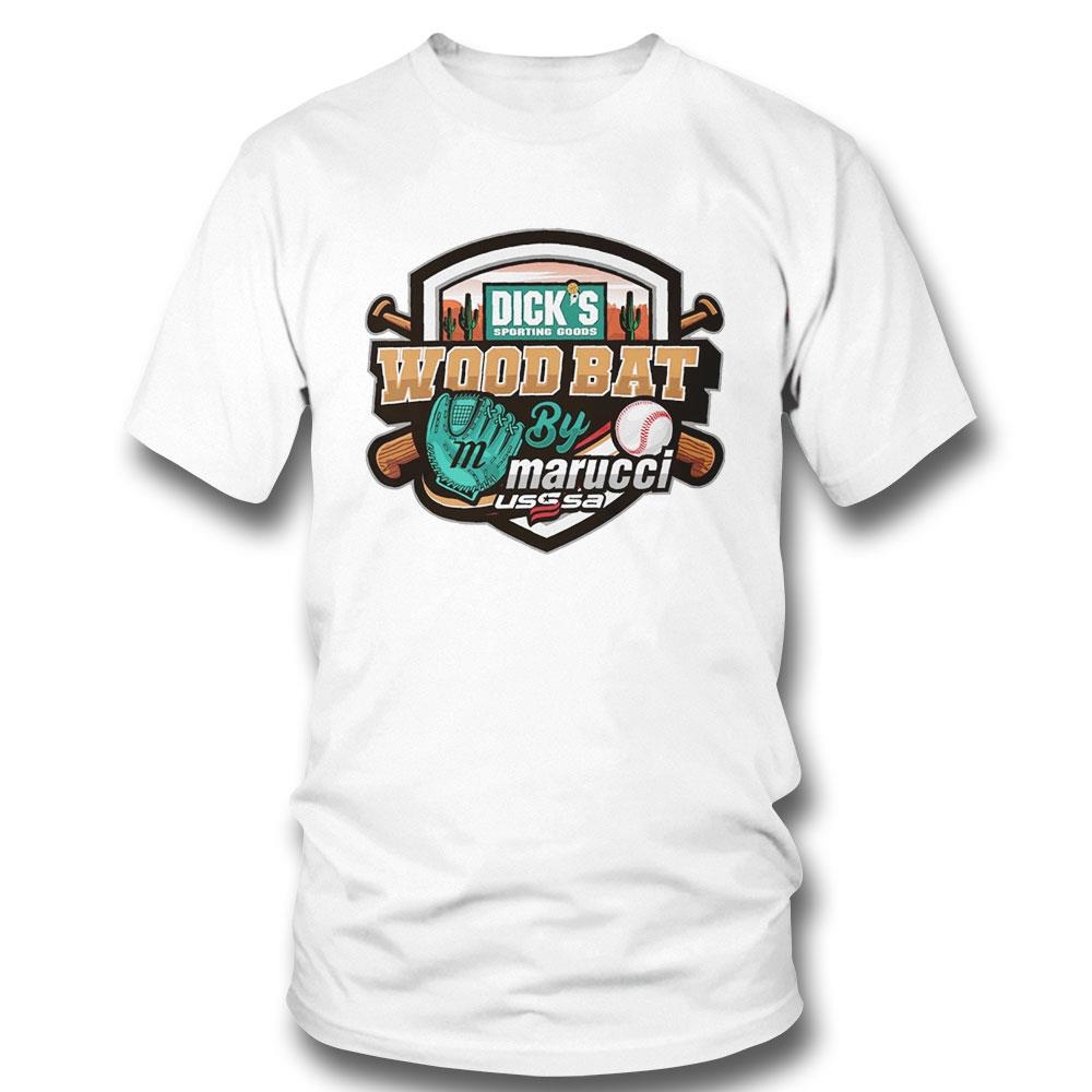 Usssa Texas Baseball Dick’s Sporting Goods Wood Bat By Marucci 2024 Logo Shirt Hoodie