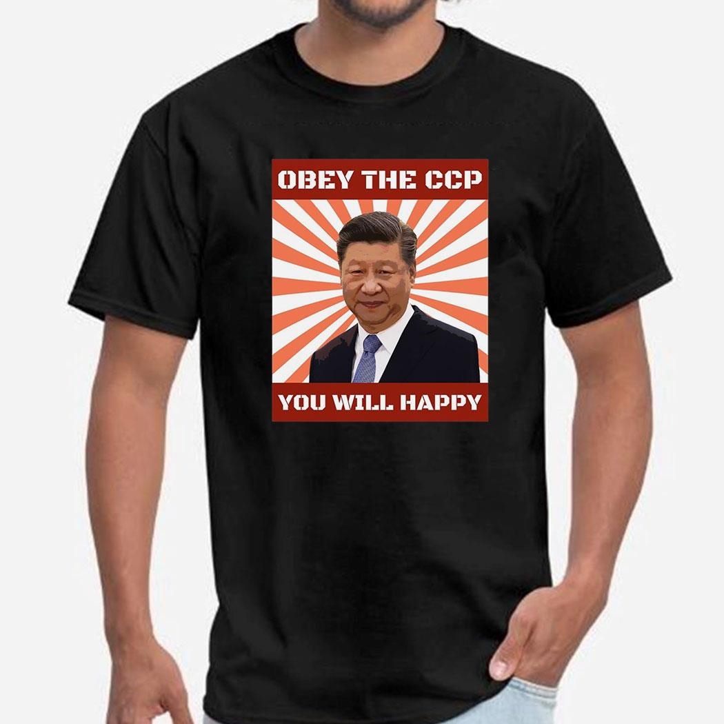 Brendan Kavanagh Obey The Ccp You Will Happy Tee Ls Shirt