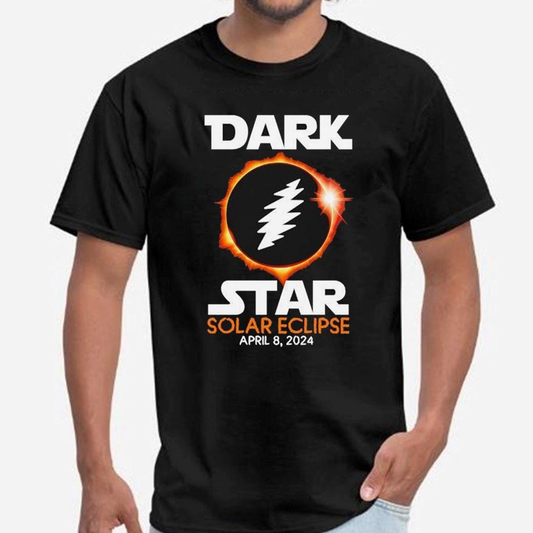 Dark Star Solar Eclipse April 8 2024 Tee Shirt