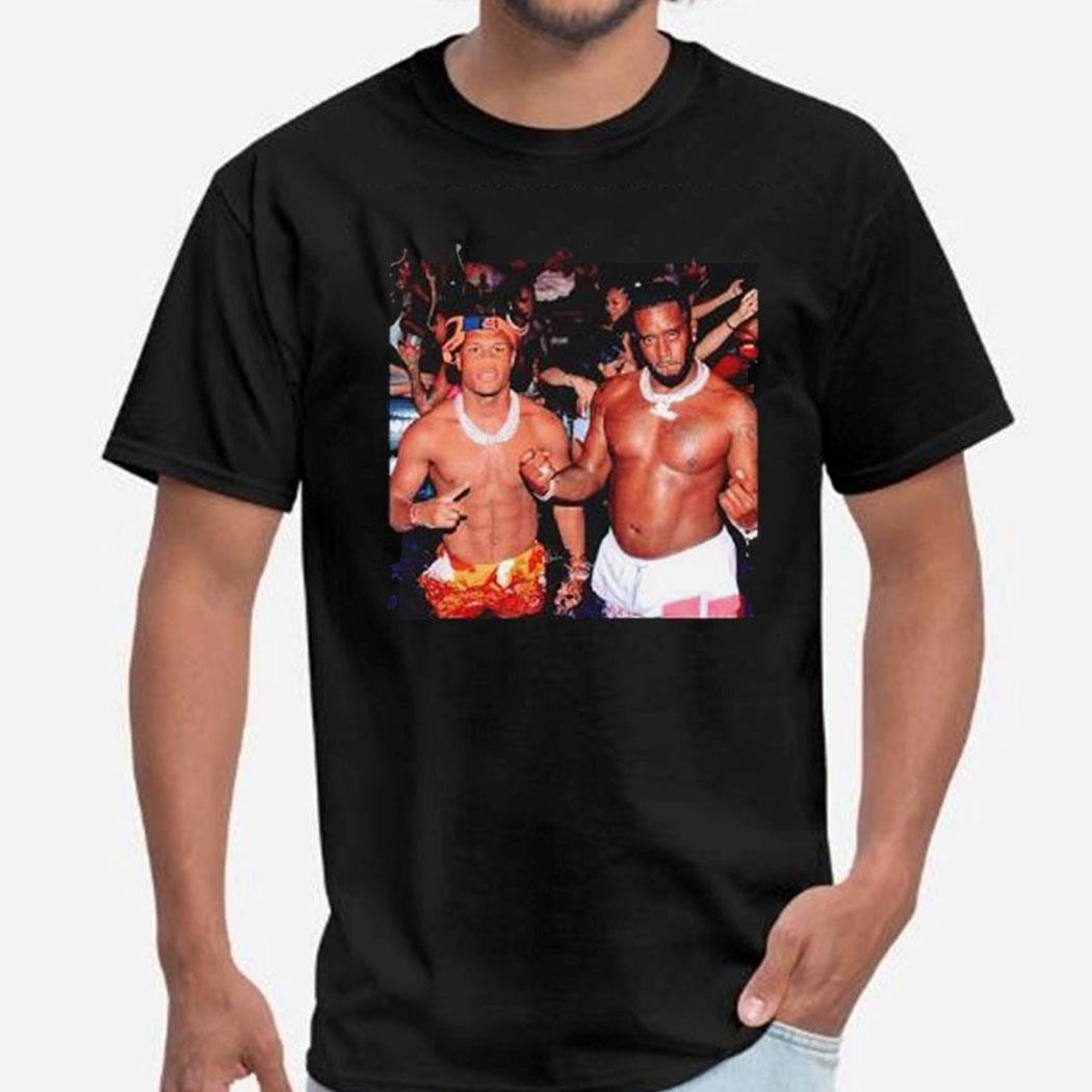 Devin Haney And P Diddy Party Shirt Ladies Tee
