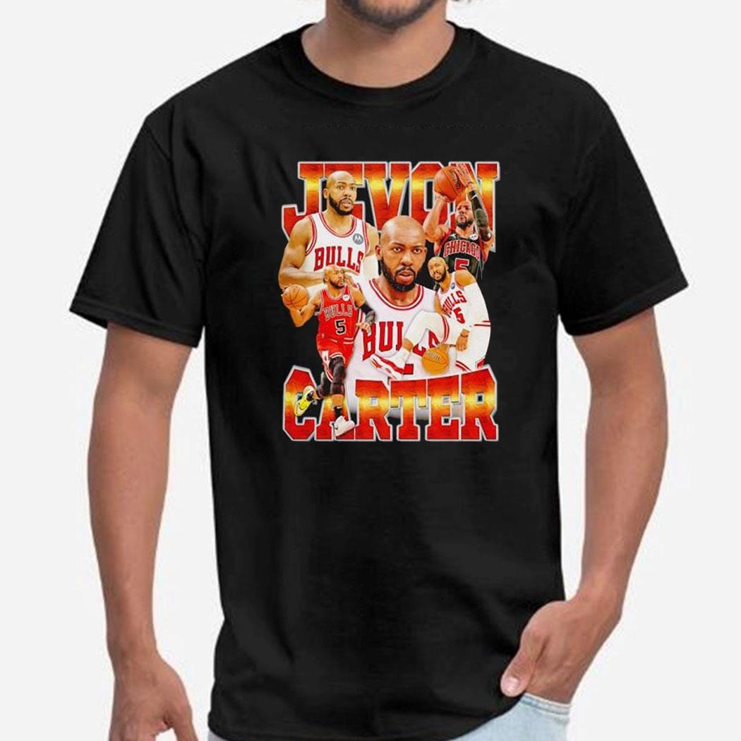 Jevon Carter Chicago Bulls Vintage Shirt Ladies Tee Hoodie