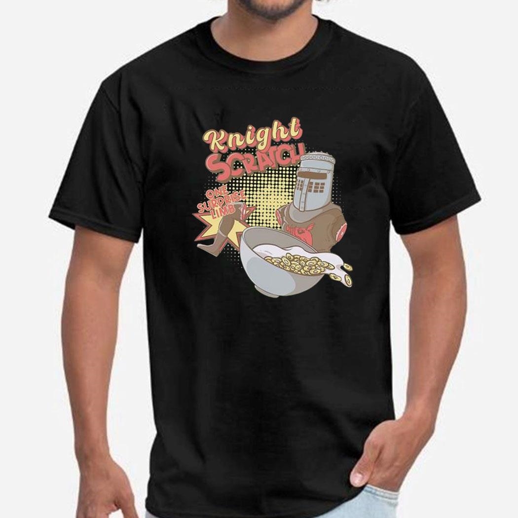Knight Scratch Cereal Tee Shirt Copy