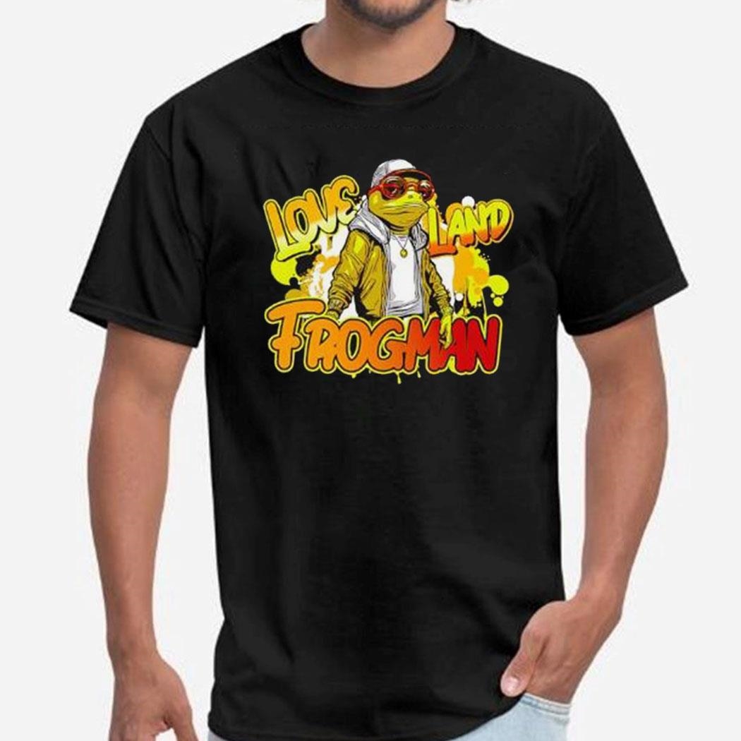 Loveland Frogman Hip-hop Graffiti Shirt Ladies Tee