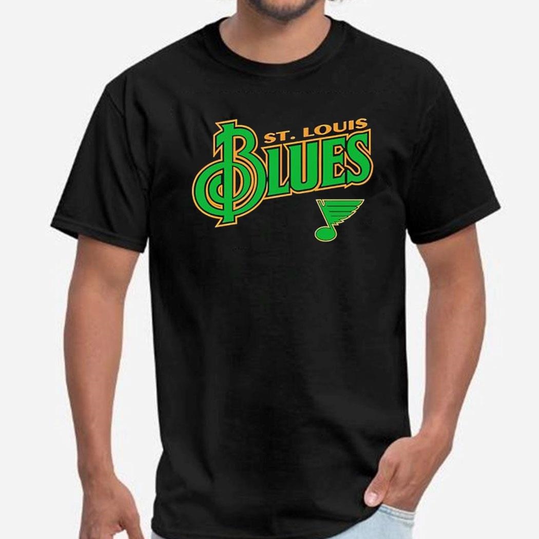St Louis Blues Series Six St Paddy’s Shirt Ladies Tee Hoodie