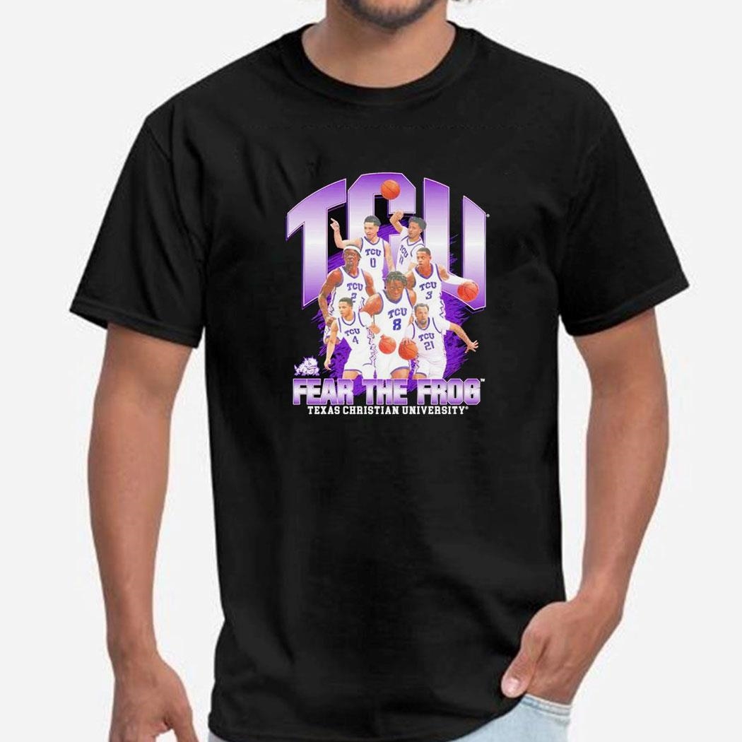 Tcu Horned Frogs Ncaa Men’s Basketball 2023 2024 Post Season Poster Shirt
