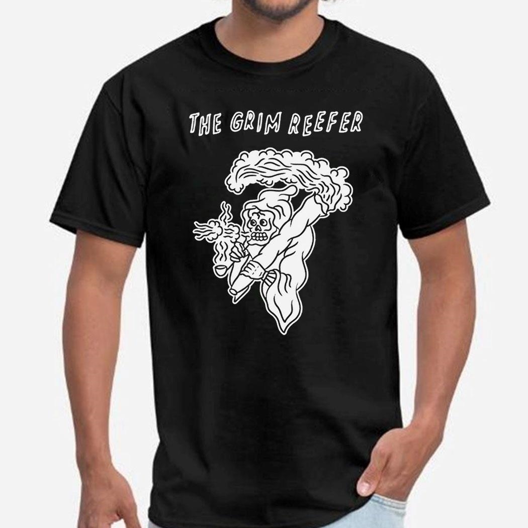 The Grim Reefer Smoking Tee Shirt
