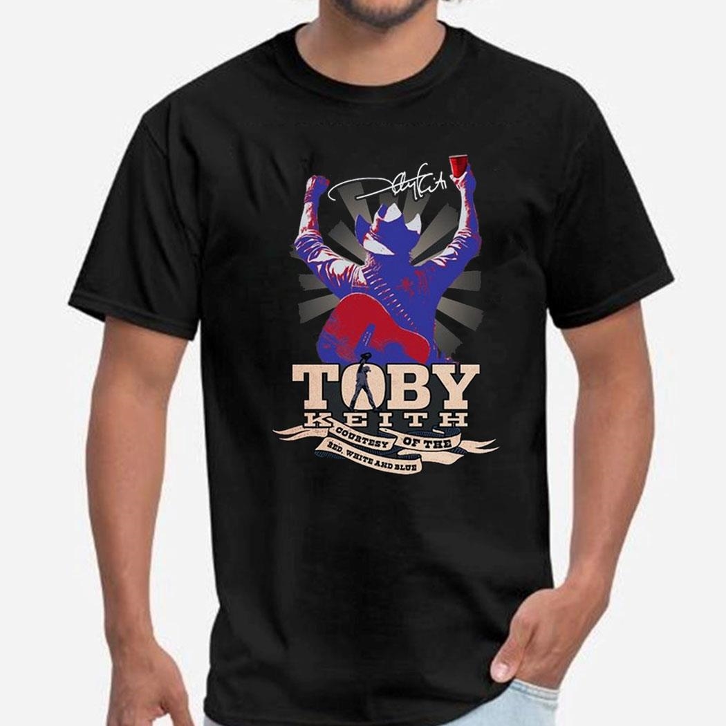 Toby Keith Country Of The Red White And Blue Tee Shirt