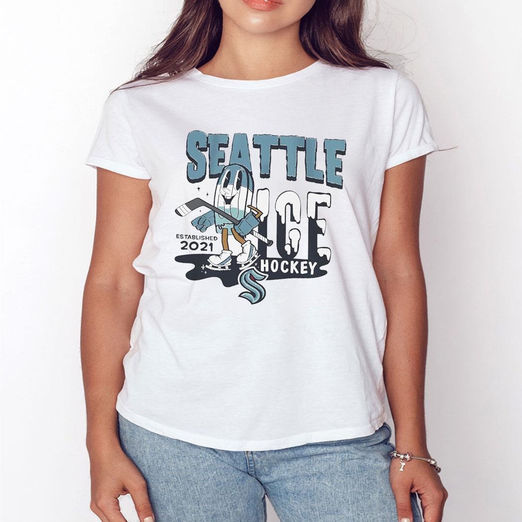 Seattle Kraken Ice Hockey Shirt Hoodie Ladies Tee Seattle Kraken Ice Hockey Shirt Hoodie Ladies Tee