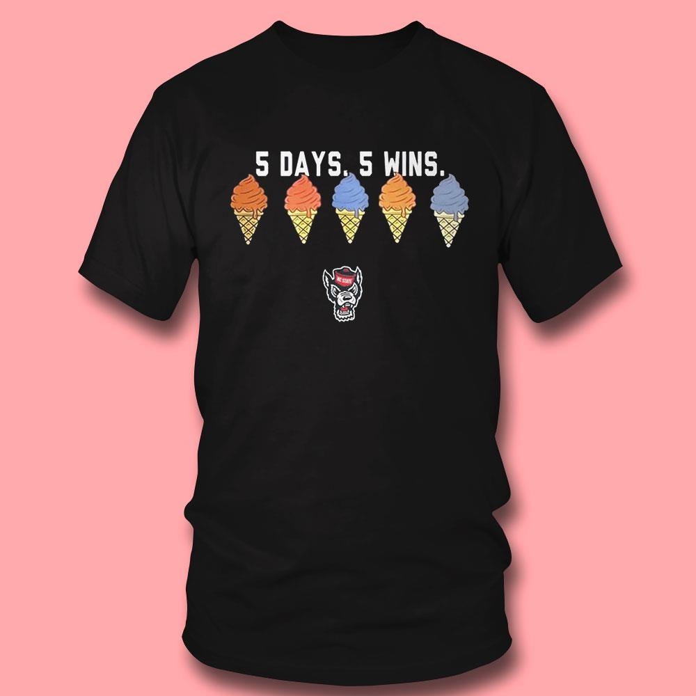 Kevin Keatts 5 Day 5 Win Shirt Hoodie Kevin Keatts 5 Day 5 Win Shirt Hoodie