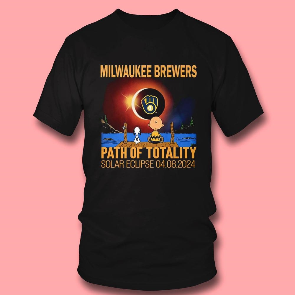 Milwaukee Brewers Path Of Totality Solar Eclipse 2024 Shirt Hoodie Ladies Tee Milwaukee Brewers Path Of Totality Solar Eclipse 2024 Shirt Hoodie Ladies Tee