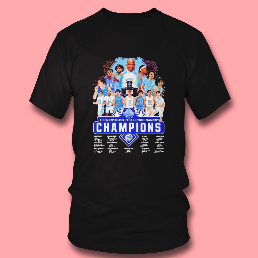Tar Heels 2024 Acc Men’s Basketball Tournament Champions Tee Ls Shirt Tar Heels 2024 Acc Men’s Basketball Tournament Champions Tee Ls Shirt
