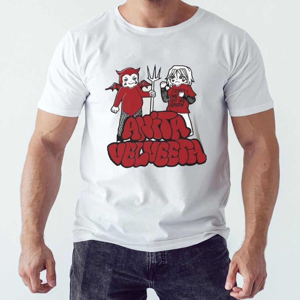 Anita Velveeta Devil Re-match Tour Shirt Ladies Tee Hoodie Anita Velveeta Devil Re-match Tour Shirt Ladies Tee Hoodie