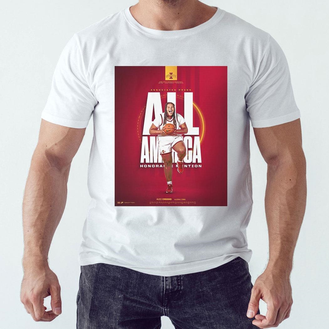 Audi Crooks Honorable Mention All-america Shirt Ladies Tee Audi Crooks Honorable Mention All-america Shirt Ladies Tee