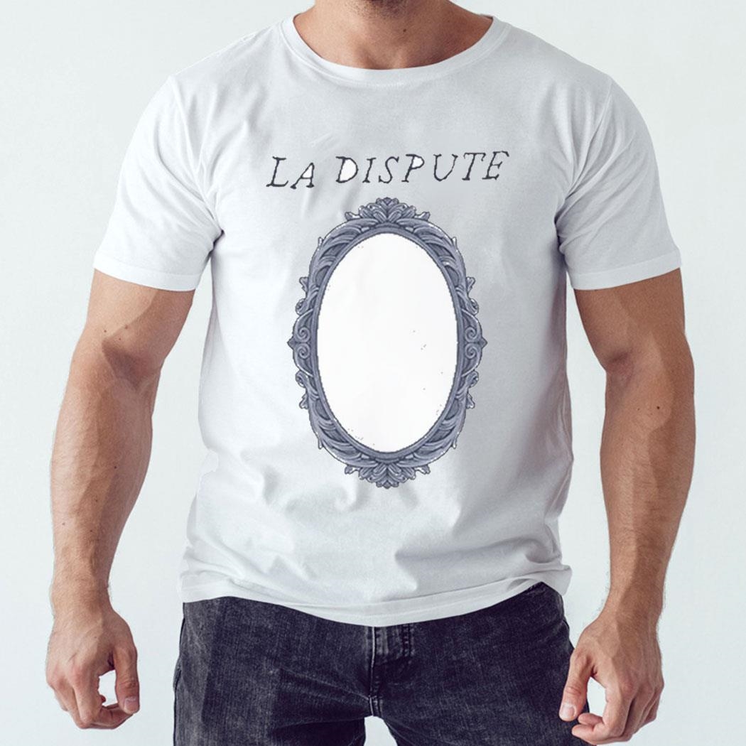 Hello La Dispute Frames Grey T-shirt Ladies Tee