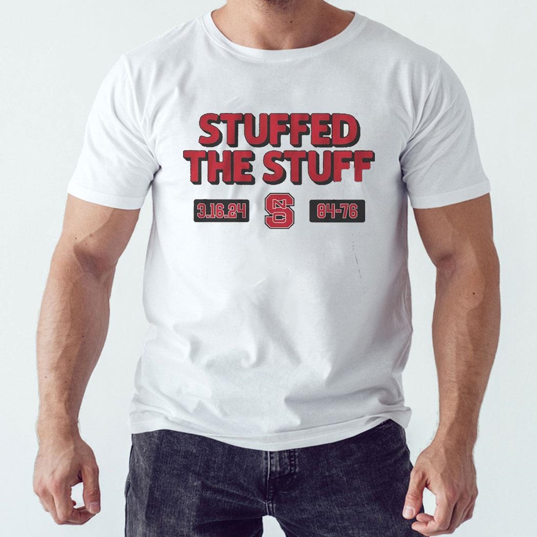 Nc State Wolfpack Basketball Stuffed The Stuff Shirt Ladies Tee Hoodie
