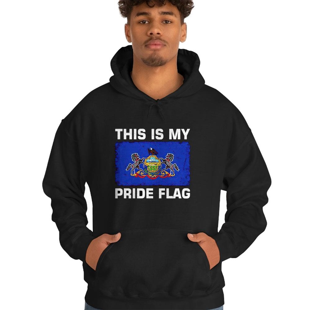 Pennsylvania This Is My Pride Flag Tee Ls Shirt Pennsylvania This Is My Pride Flag Tee Ls Shirt