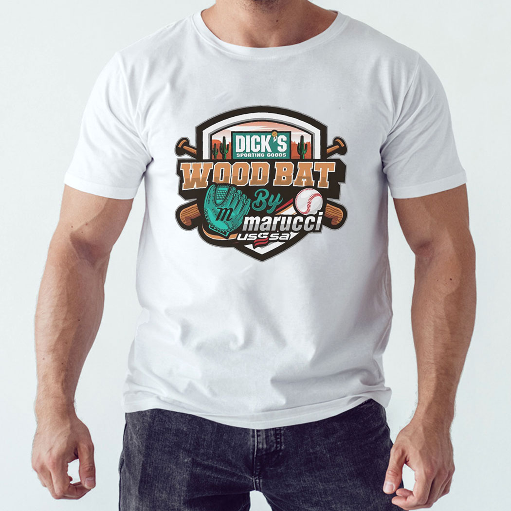 Usssa Texas Baseball Dick’s Sporting Goods Wood Bat By Marucci 2024 Logo Shirt Hoodie