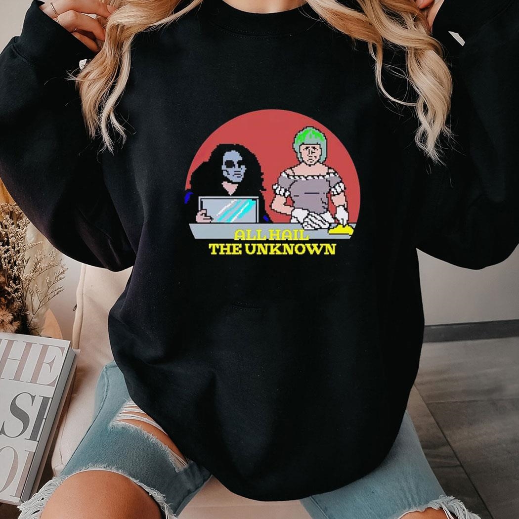 All Hail The Unknown 8-bit Tee Shirt Copy