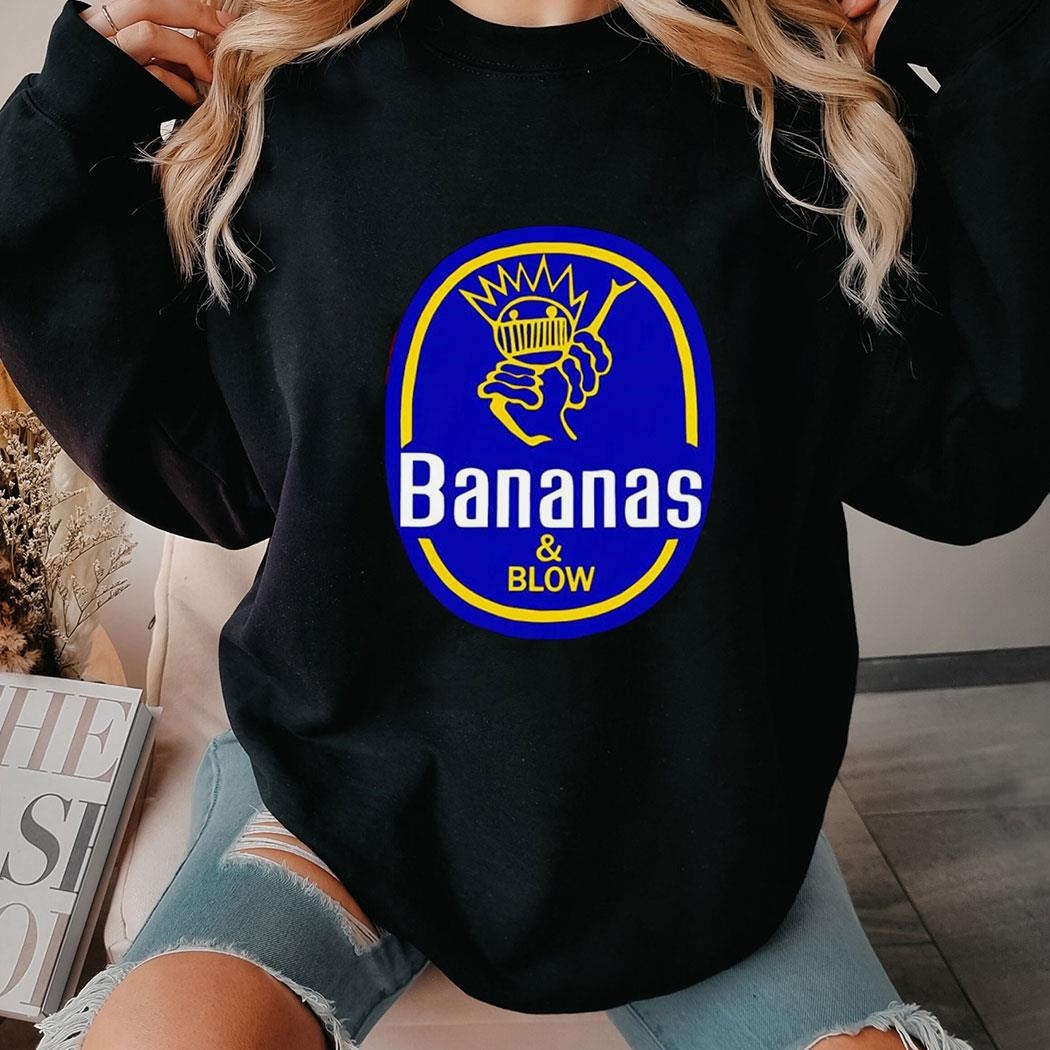 Bananas And Blow Tee Long Sleeve Shirt