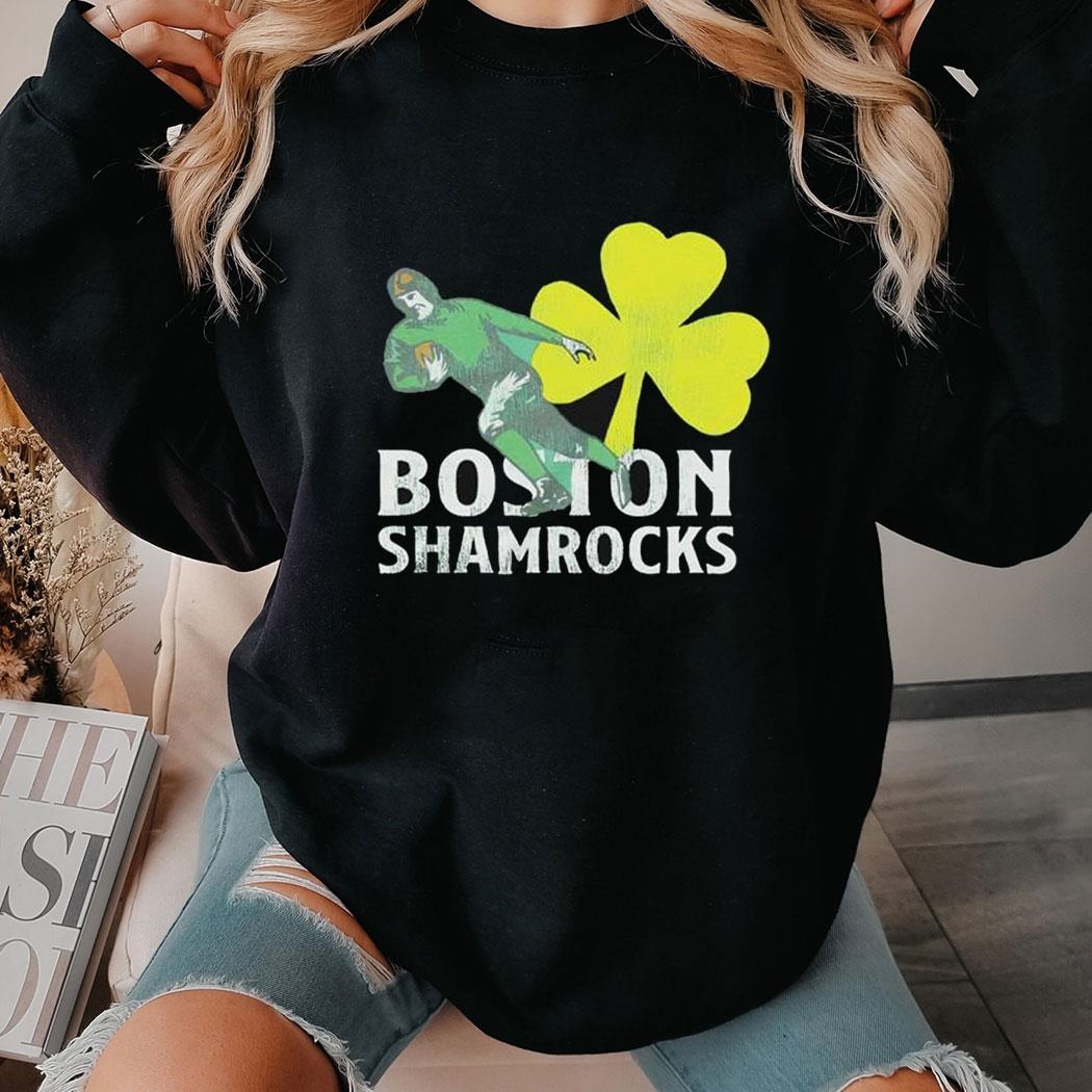 Boston Shamrocks Football 1936 Shirt Ladies Tee Hoodie Boston Shamrocks Football 1936 Shirt Ladies Tee Hoodie