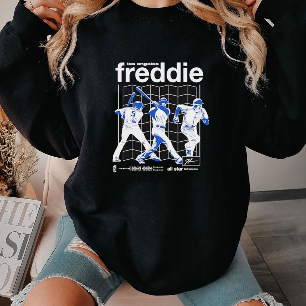 Freddie Freeman Schematics Shirt Ladies Tee Hoodie