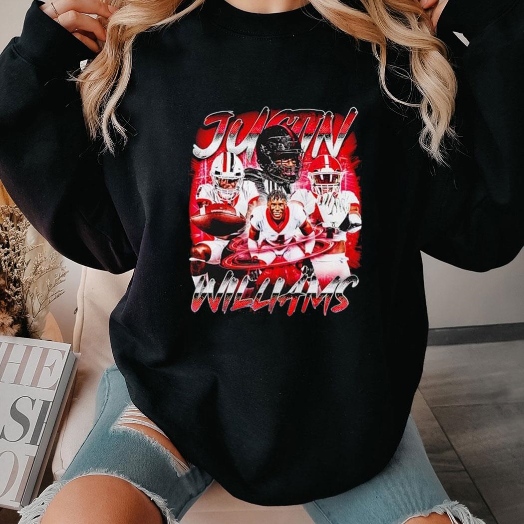 Justin Williams Georgia Bulldogs Vintage Shirt Hoodie