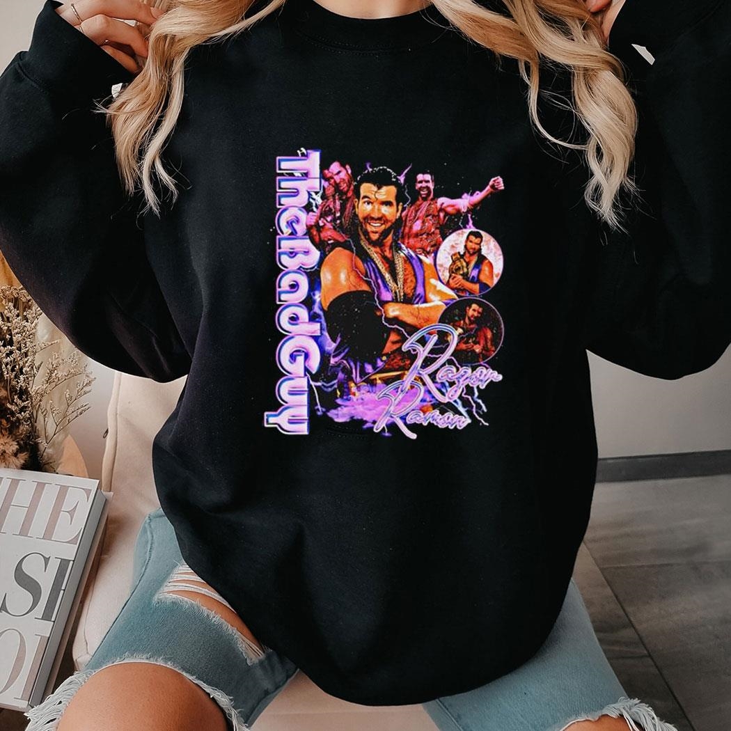 Razor Ramon The Bad Guy Vintage Shirt Hoodie Razor Ramon The Bad Guy Vintage Shirt Hoodie