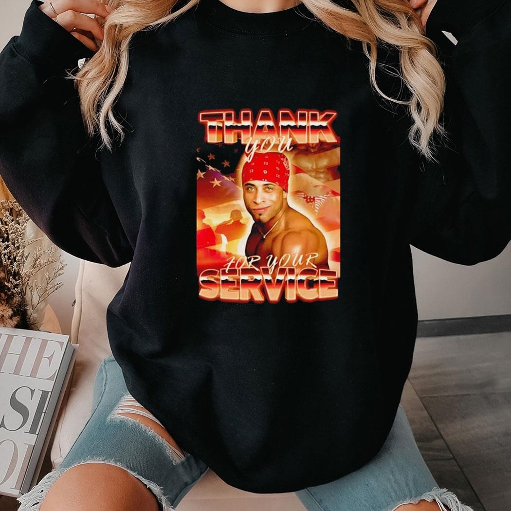 Ricardo Thank You For Your Service Vintage Tee Shirt Copy Ricardo Thank You For Your Service Vintage Tee Shirt Copy