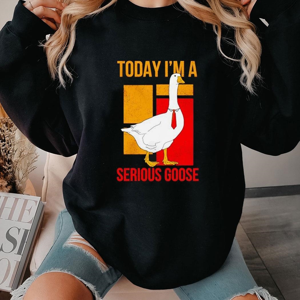 Today I’m A Serious Goose Shirt Hoodie Today I’m A Serious Goose Shirt Hoodie