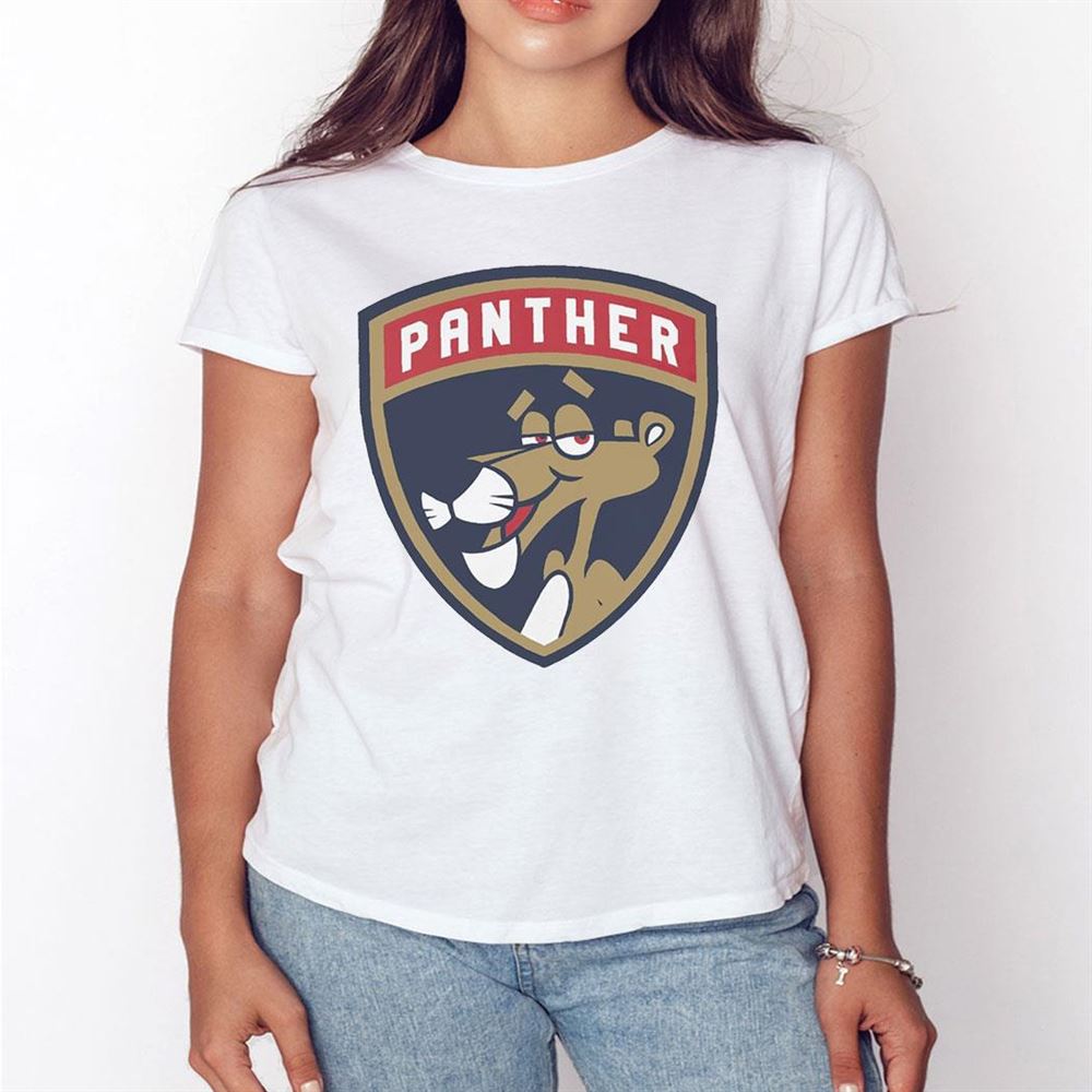 Florida Panthers X Pink Panther Panther Shield Shirt Hoodie