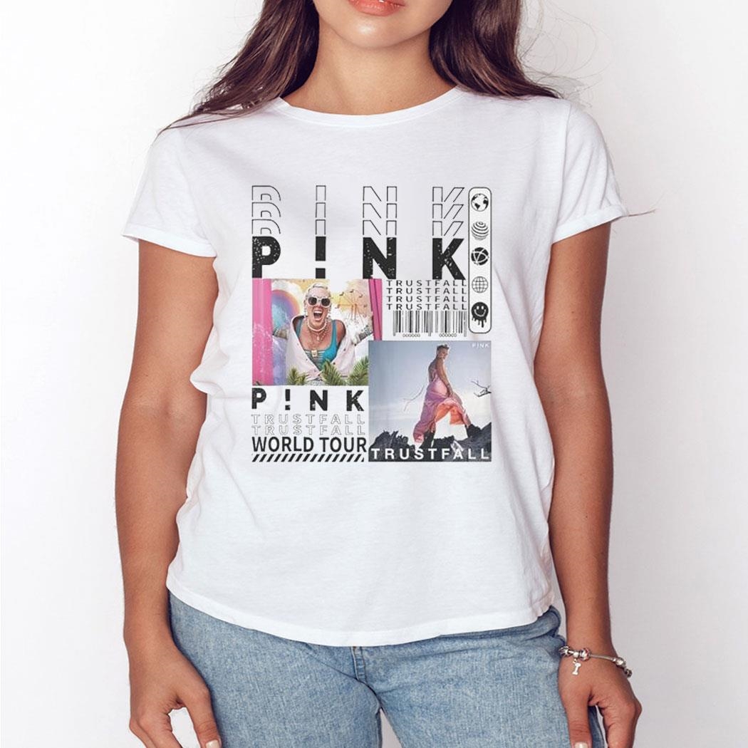 Pink Summer Tour Trustfall World Tour Shirt Hoodie