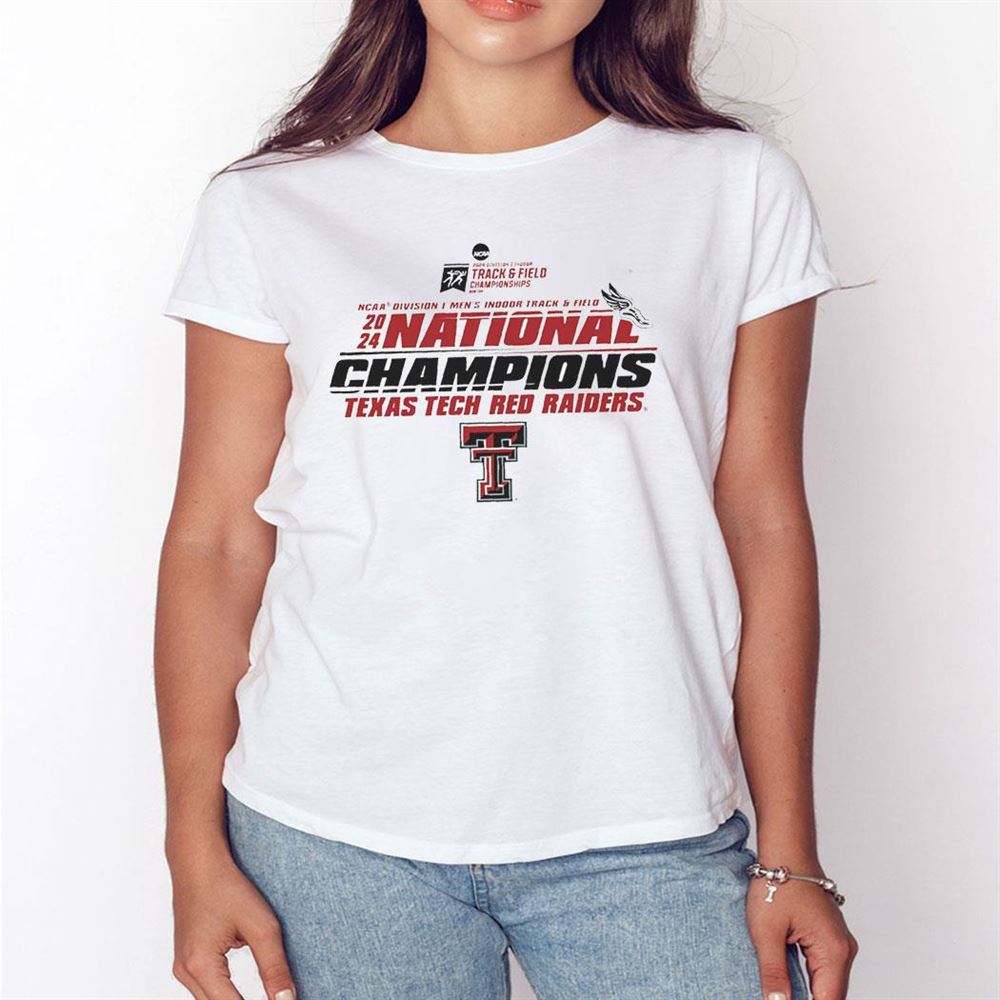 Texas Tech Red Raiders 2024 Ncaa Division I Men’s Indoor Track And Field National Champion Shirt Hoodie