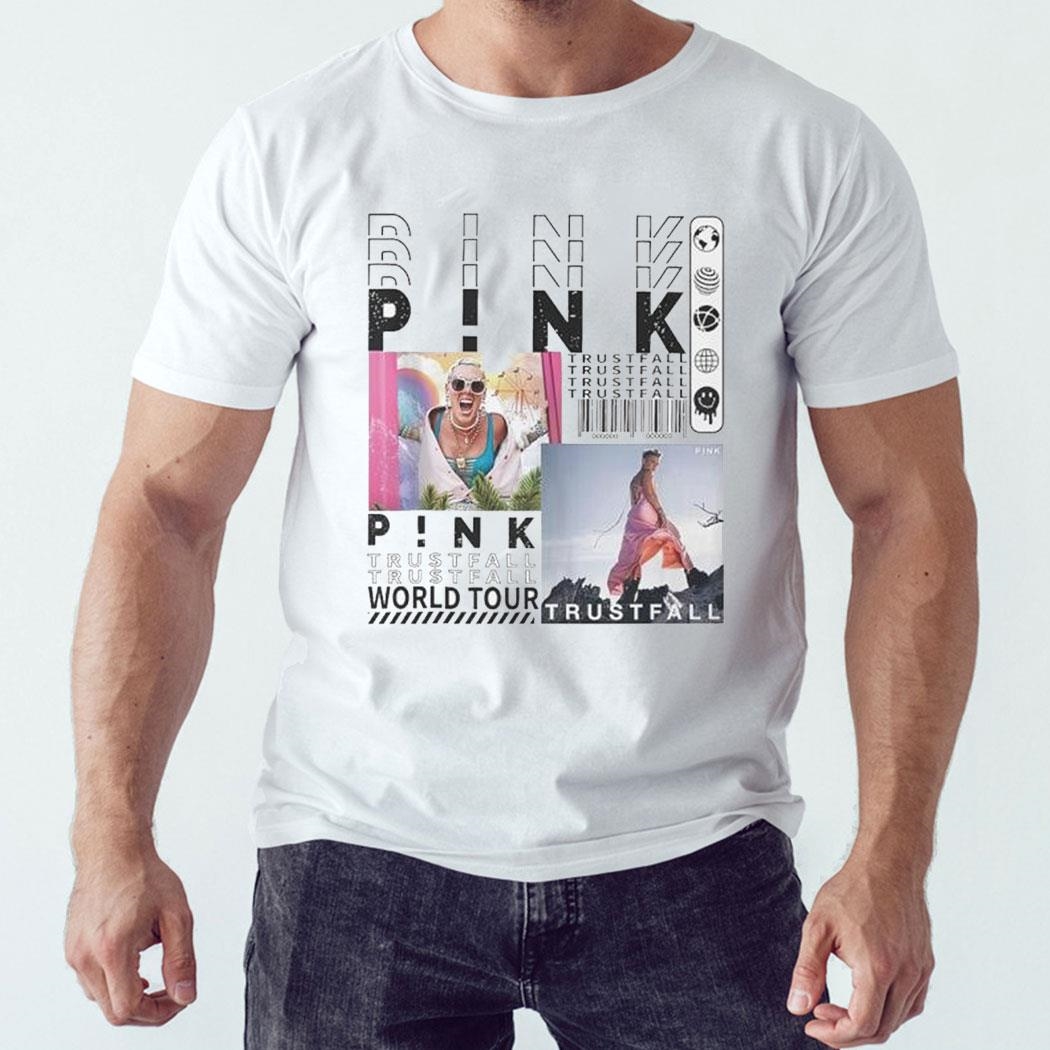 Pink Summer Tour Trustfall World Tour Shirt Hoodie Pink Summer Tour Trustfall World Tour Shirt Hoodie