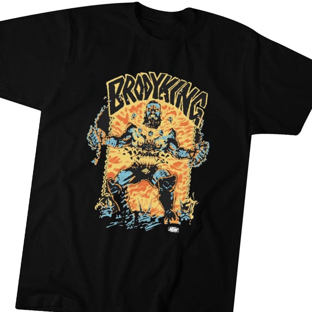 Brody King Big Burning Brody Shirt Hoodie Ladies Tee