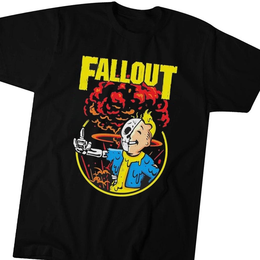 Fallout Nuclear Blast Shirt Hoodie Ladies Tee